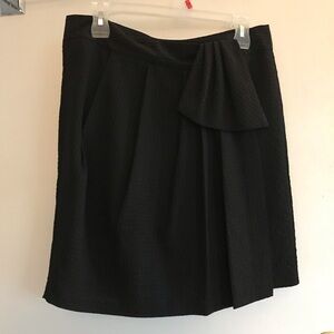 Gap black wrap skirt